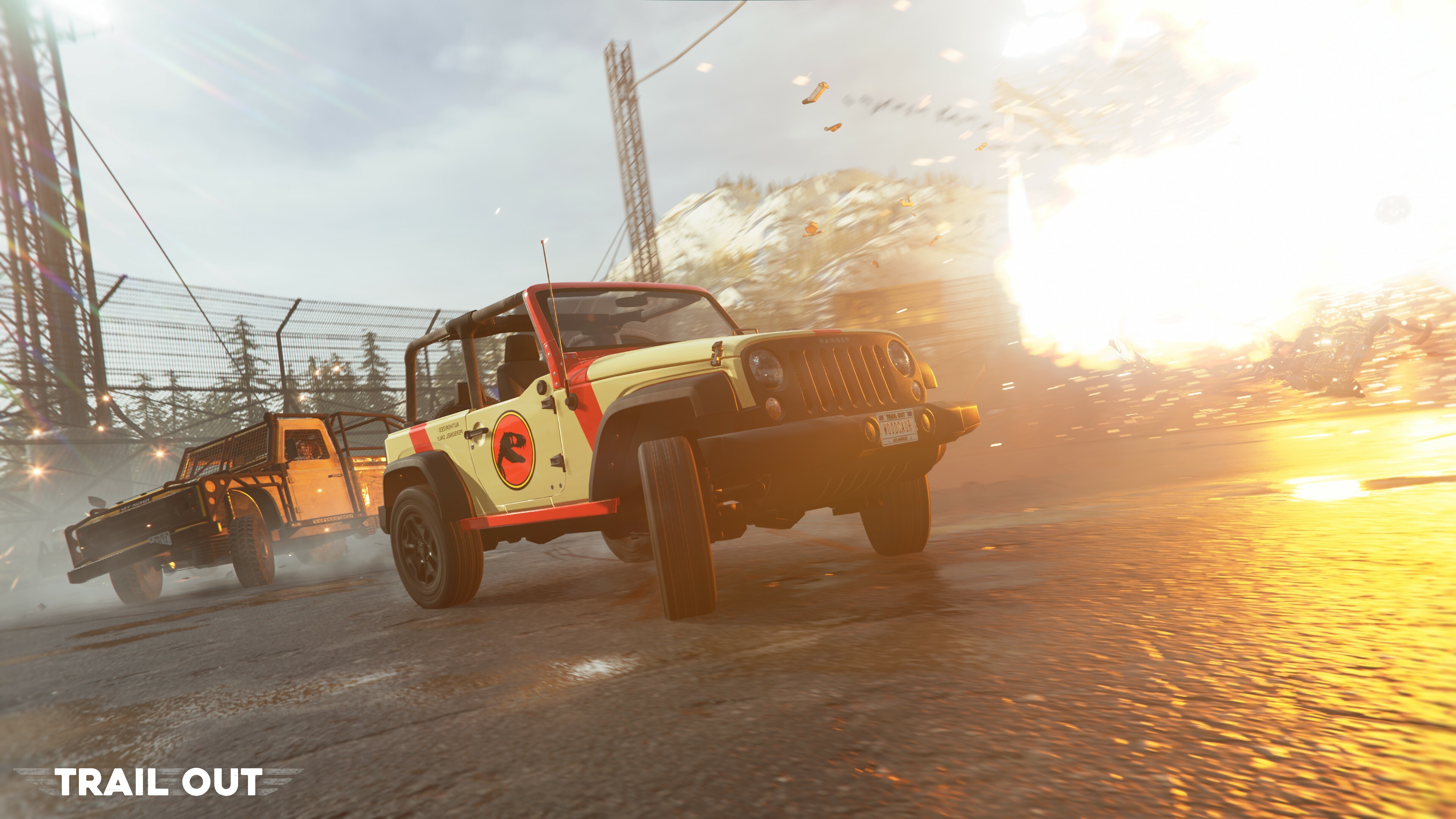 Upgrading cars and preparing for chaos in TRAIL OUT