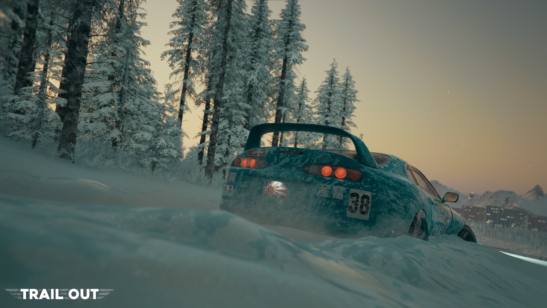 Underground crash arena in TRAIL OUT