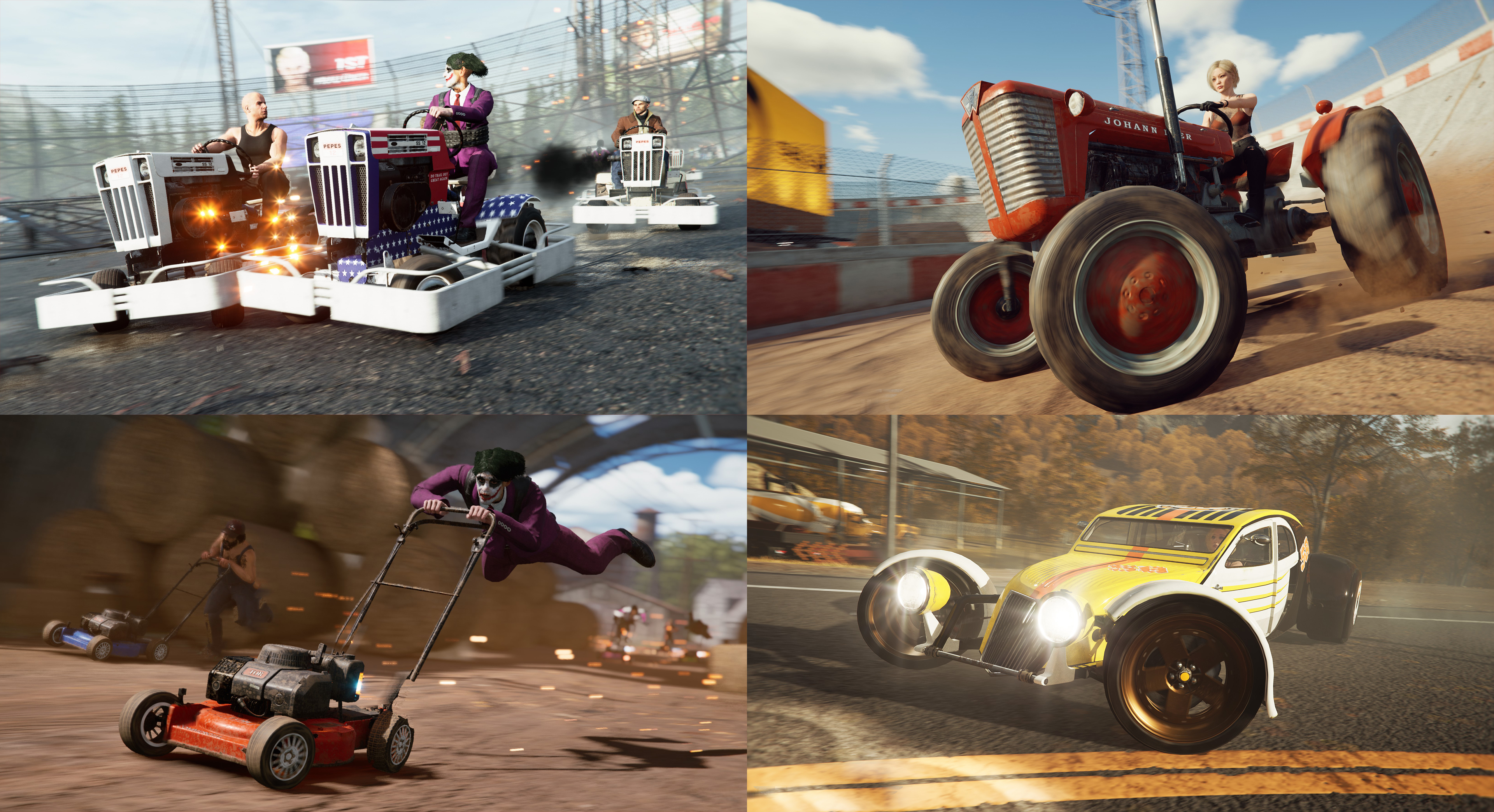 Players forming racing crews in TRAIL OUT